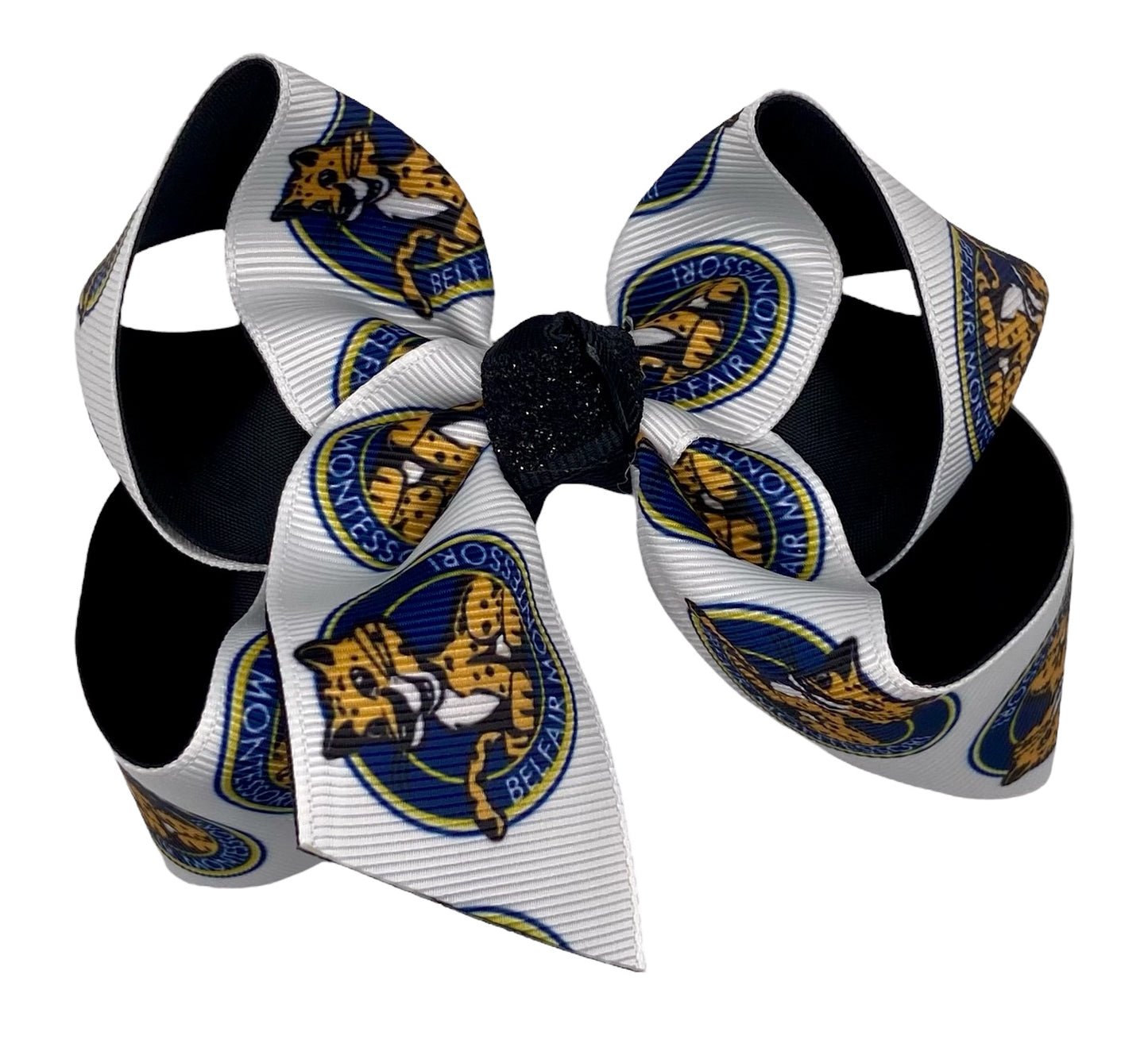 Belfair Montessori Logo Hair Bow