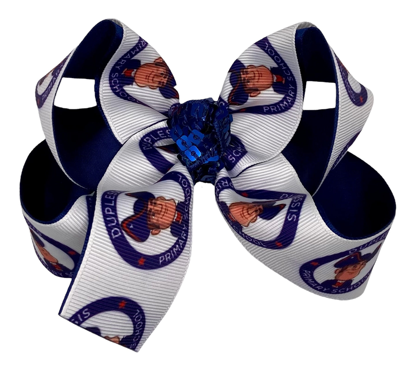 Duplessis Primary Logo Hair Bow