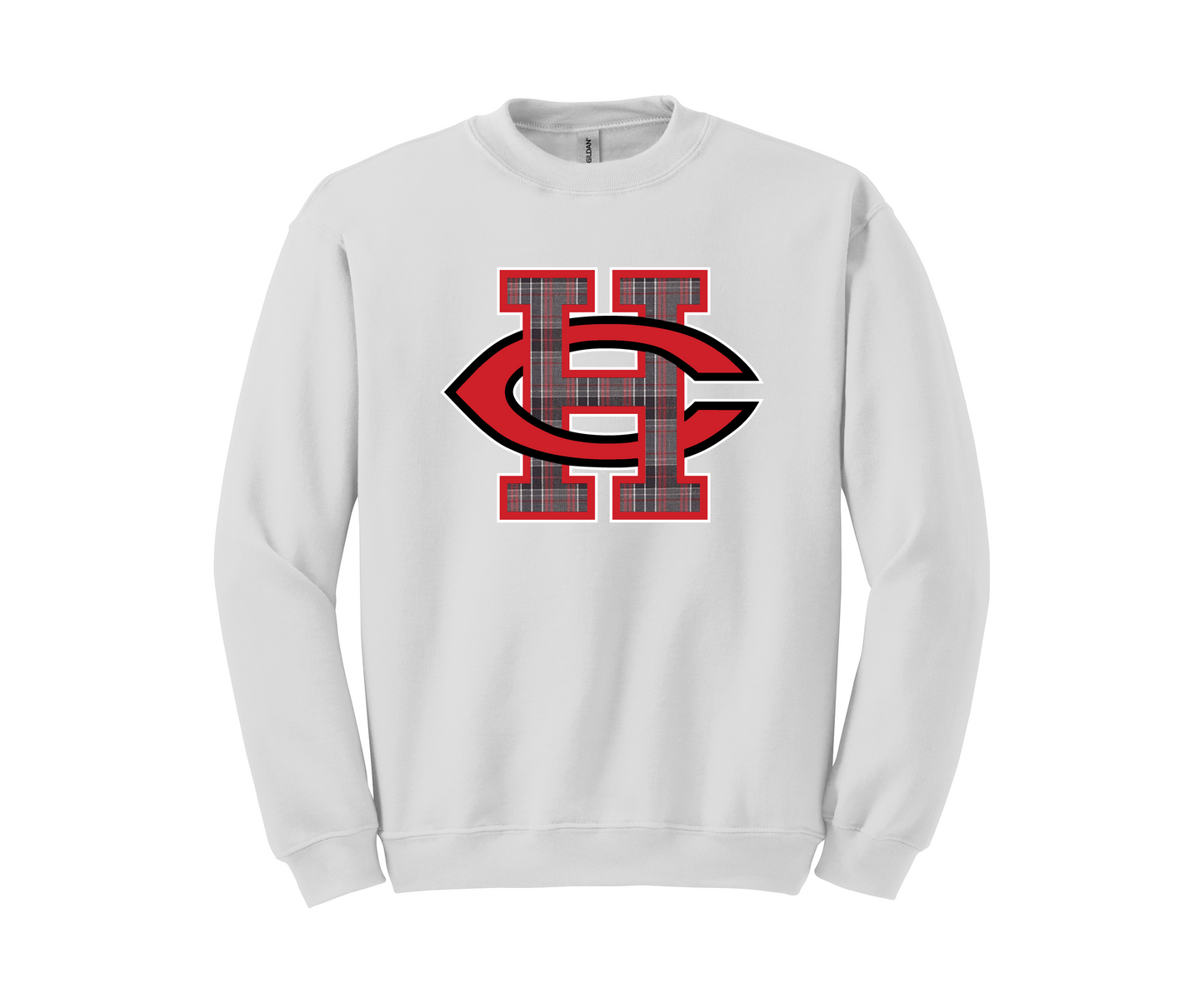 Hosanna Christian Academy Plaid Logo Sweatshirt