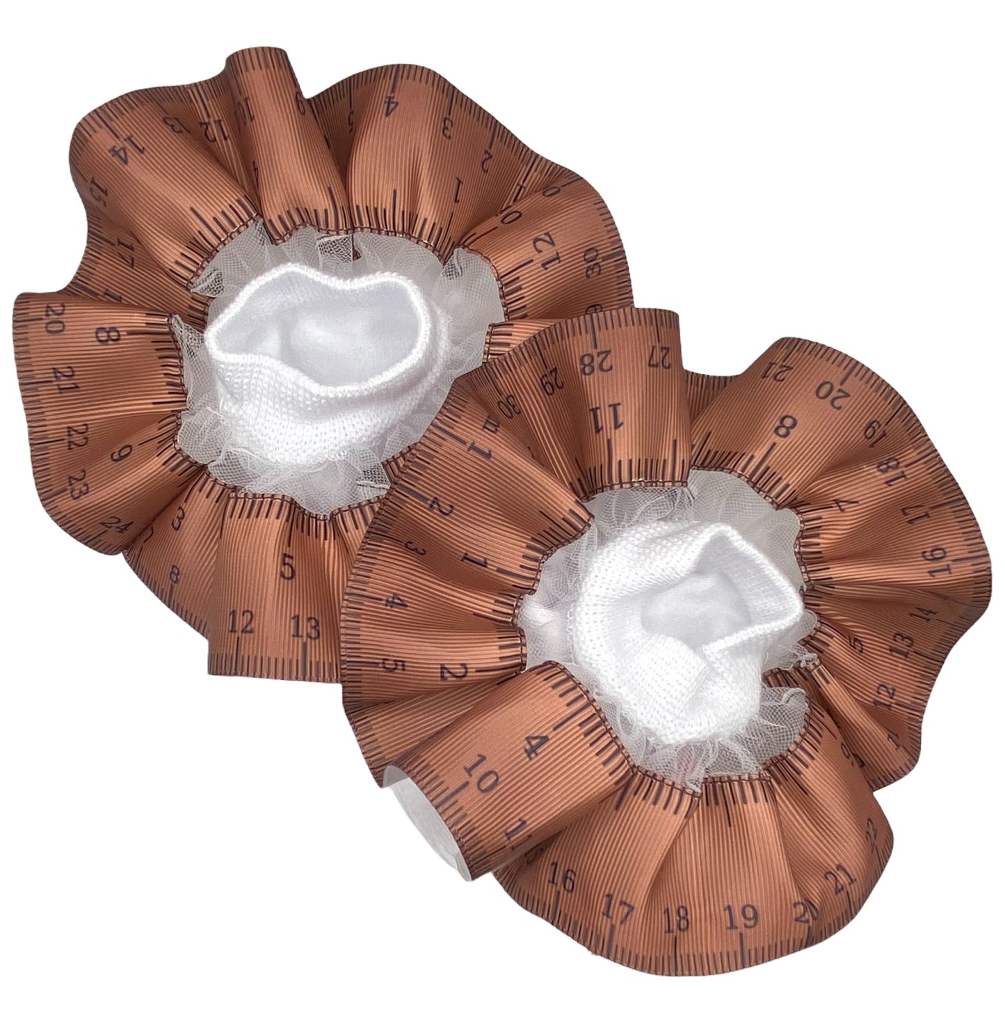 ruler ruffled socks