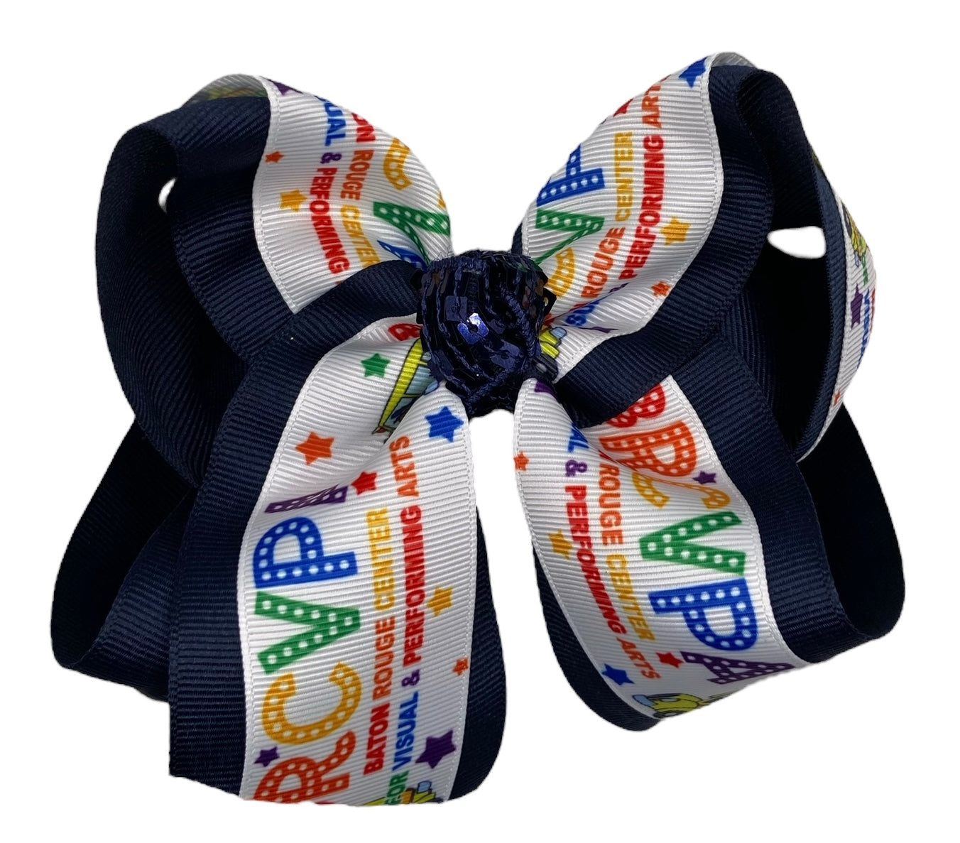 BRCVPA Bus Logo Hair Bow