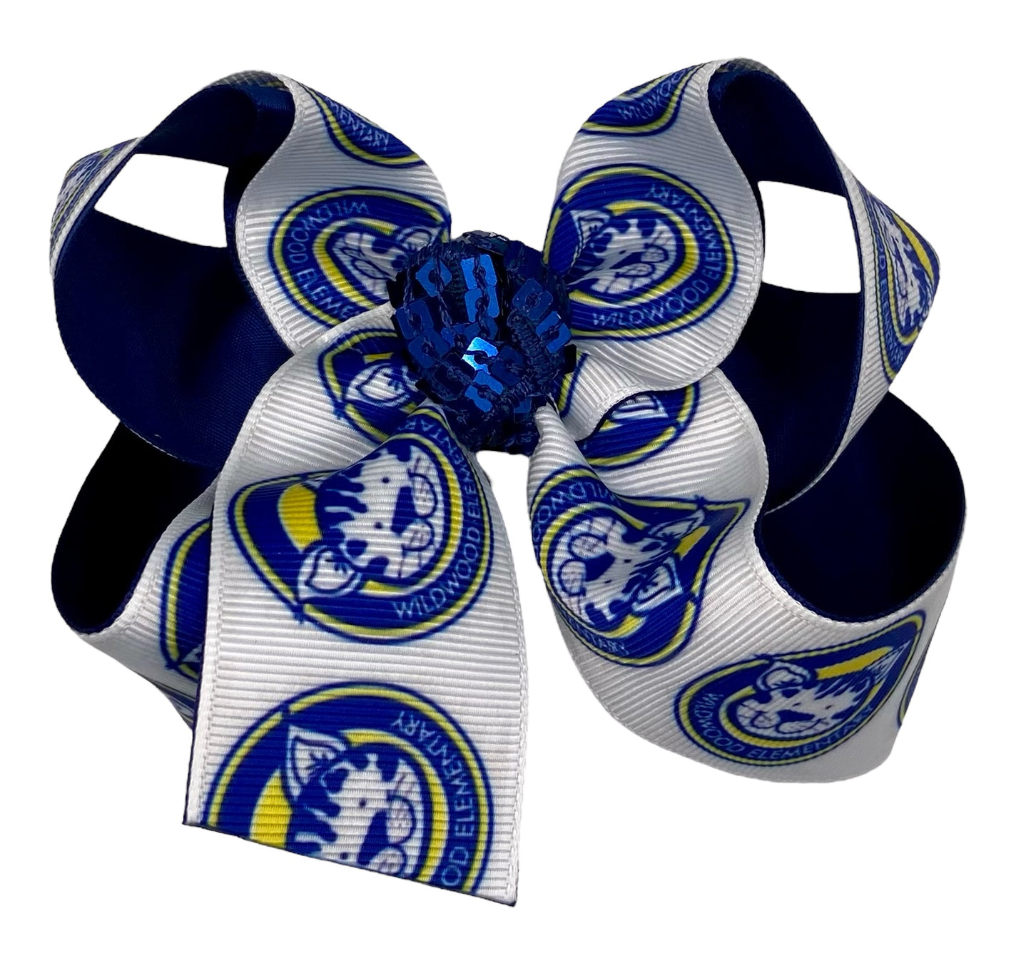 Wildwood Elementary Logo Hair Bow
