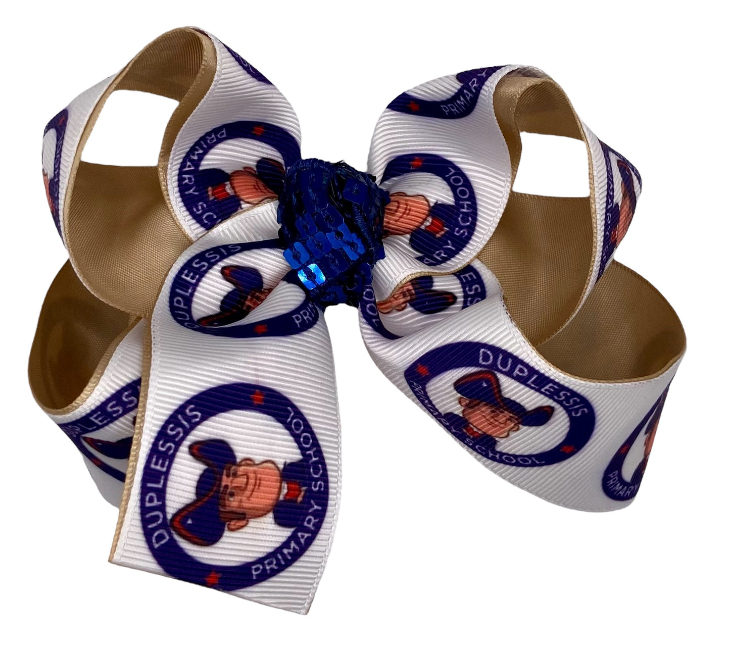 Duplessis Primary Logo Hair Bow