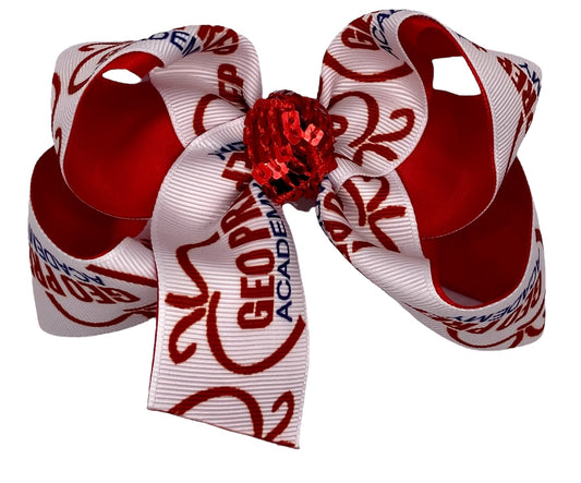GEO Prep Academy Logo Hair Bow