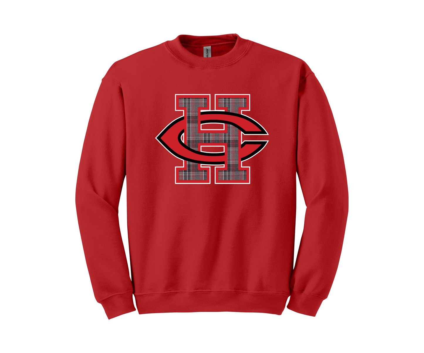 Hosanna Christian Academy Plaid Logo Sweatshirt