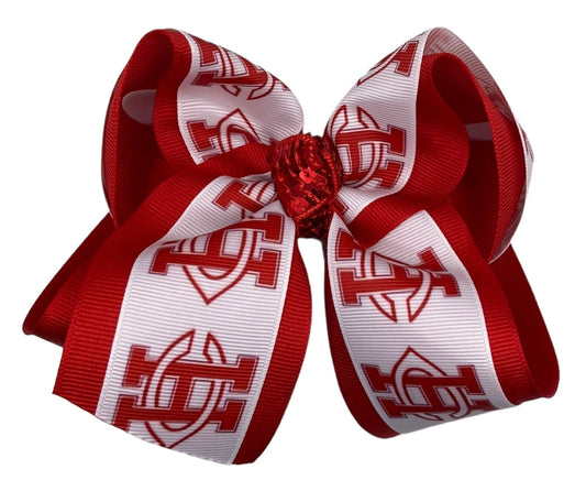 Hosanna Christian Academy Logo Hair Bow