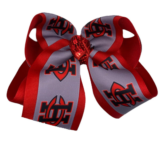 Hosanna Christian Academy Logo Hair Bow