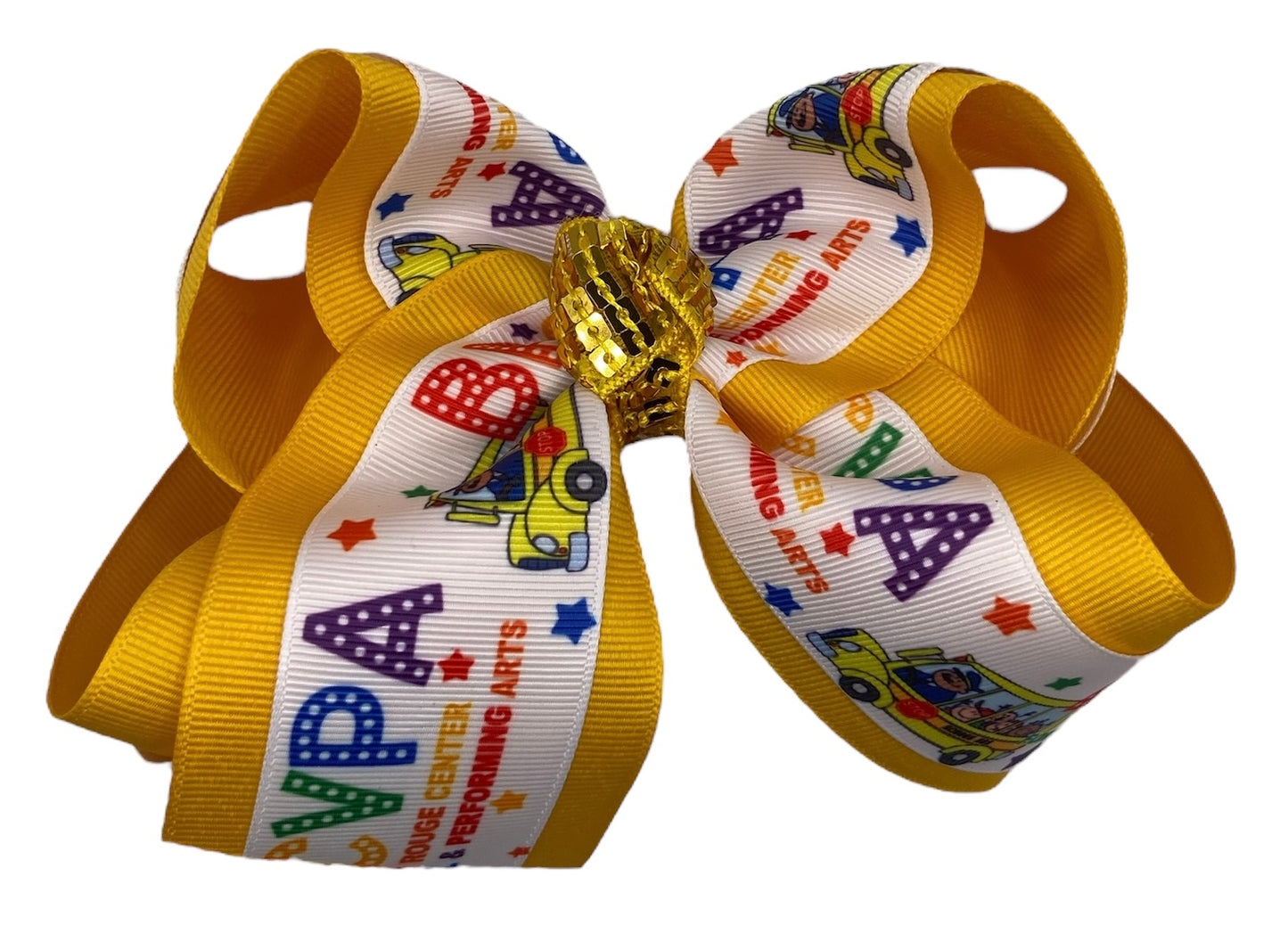 BRCVPA Bus Logo Hair Bow